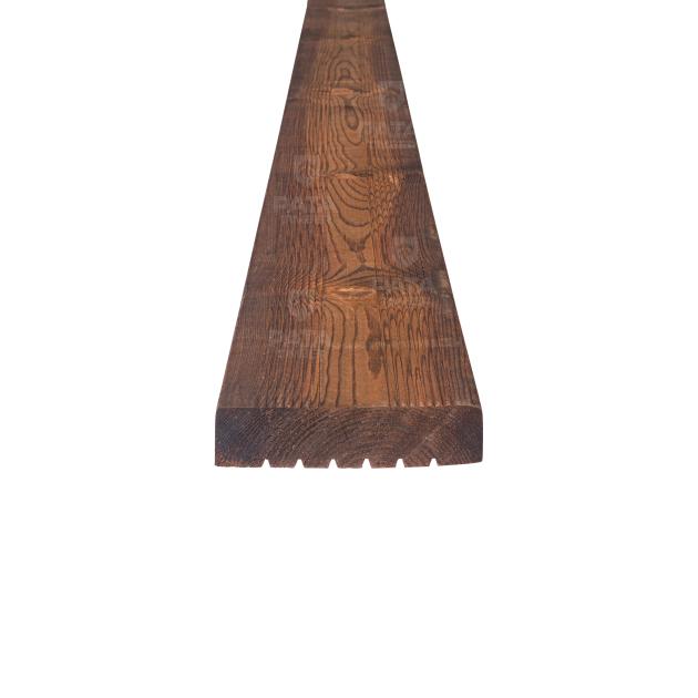 Terases dēlis, Priede, 28 x 145, Impregnēts, ABC, DT50, brūns 3. kl. 1