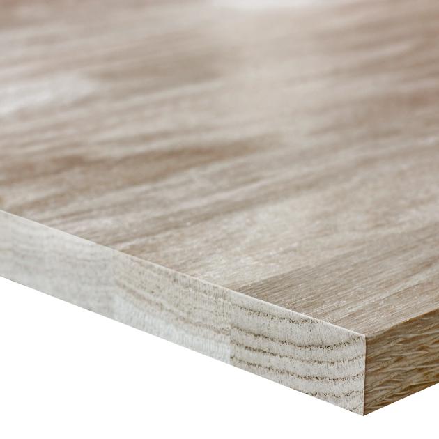 Līmēta koka plātne, Ozols, 20x600x3000, AB, KD12%, stiķēta