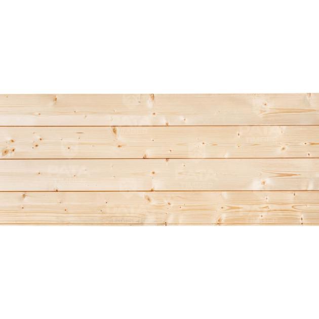 Dēļi apdarei, Egle, 14x110, BC, KD18%, STS 2