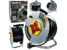 Pagarinātājs 50m 3x2.5 Black 59002