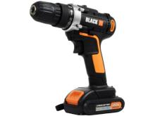 Urbjmašīna-skrūvgriezis 350-1350Rpm, 2x20V, ar lādētāju, Black 12059-N