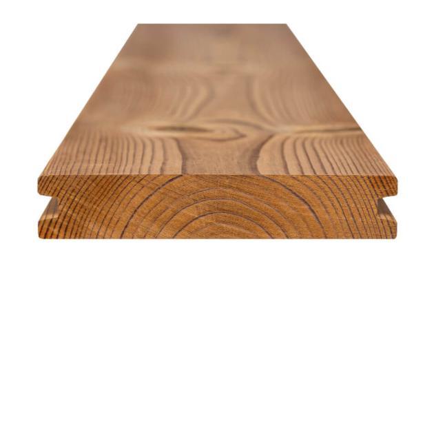 Dēļi terasei, Priede, 26x115, Natur, Termo, D4SG, tumšs 0