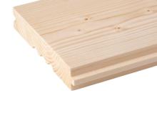 Dēļi grīdas, Egle, 33x187, BC, KD10%, HLL
