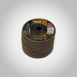 Slīpēšanas disks ar smilšpapīru izliektā formā, 125x22mm, 36g, 80m/s  1