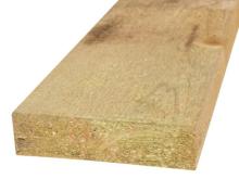 Zāģmateriāls, Egle, 25x100, PF, Impregnēts, zaļš 2. kl.