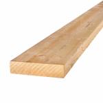 Kalibrēts ēvelēts dēlis, Priede, 45 x 195, KD18%, C24, 4R3 (apaļas kantes)