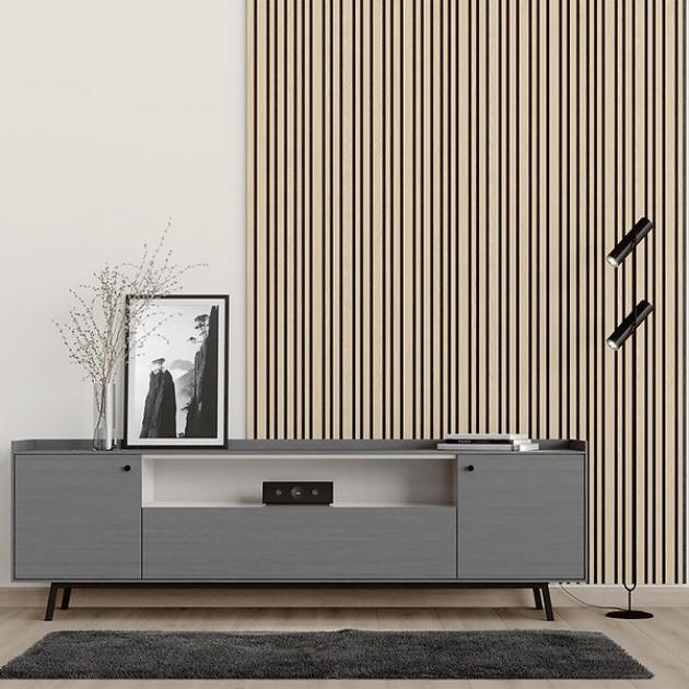 Dekoratīvais koka panelis, Tremolo, Osis, 18x600x2420, finierēts 0