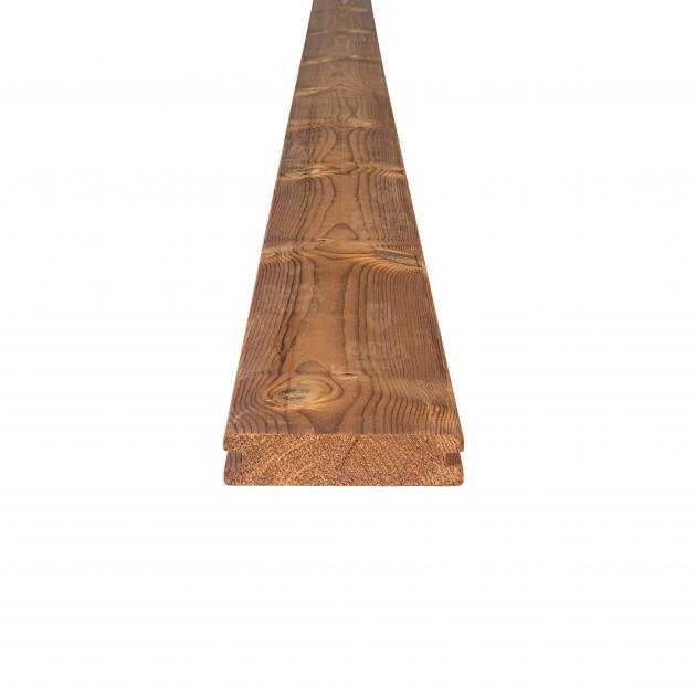 Terases dēlis, Priede, 26 x 115, Termo, AB, D4SG, tumšs 0