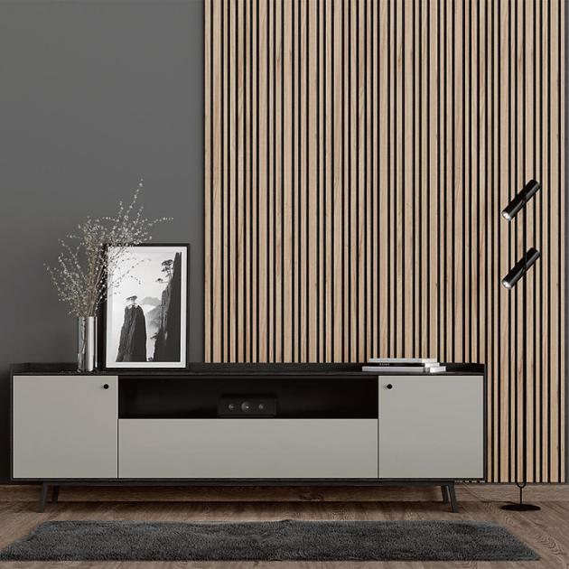 Dekoratīvais koka panelis, Tremolo, Valrieksts, 18x600x2420, finierēts 0