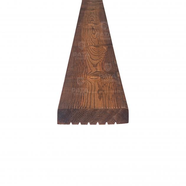 Terases dēlis, Priede, 28 x 120, Impregnēts, ABC, DT50, brūns 3. kl. 1
