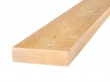 Kalibrēts ēvelēts dēlis, Priede, 45 x 170, KD18%, C24, 4R3 (apaļas kantes)