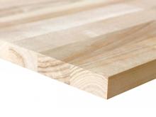 Līmēta koka plātne, Osis, 20x600x3000, AB, KD12%, stiķēta
