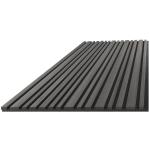 Dekoratīvais koka panelis, Tremolo, Melnais ozols, 18x600x3000, filcs/finieris, 401TRE24118