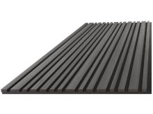 Dekoratīvais koka panelis, Tremolo, Melnais ozols, 18x600x3000, filcs/finieris, 401TRE24118