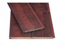 Apdares dēlis, Egle, 12 x 110 x 2400 AB, Krāsots PTGV/S/OT 8gab. Rustic Cherry