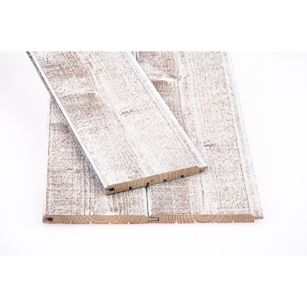 Apdares dēlis, Egle, 12 x 110 x 2400 AB, Krāsots Rustic Cappucino PTGV/S/OT 8gab.