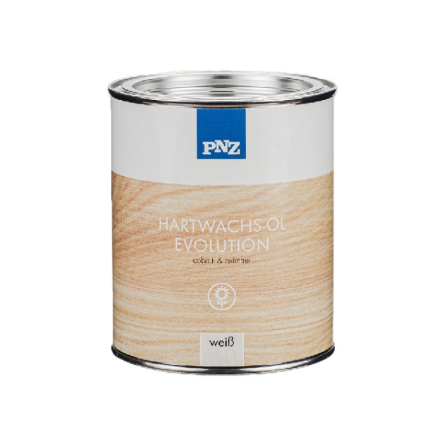 Cietā vaska eļļa ar toni, PNZ, Balta, 0.75l