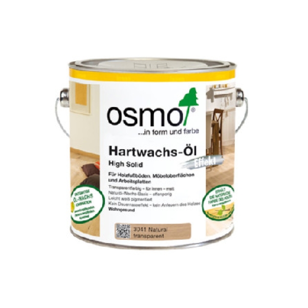 Cietā vaska eļļa kokam - mēbelēm un grīdām , Osmo Polyx Original , zīdaini matēta 0.75L