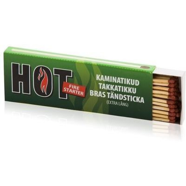 Kamīna sērkociņi HOT, 40 gab.