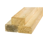 Kalibrēts zāģmateriāls, Egle, 25 x 50, Impregnēts, 1.šķ, S4S, zaļš 2. kl. 0