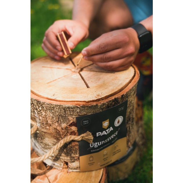 Enerģētiskā koksne, malka - Ugunssvece, diametrs 28-38cm 2