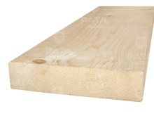 Kalibrēts ēvelēts dēlis, Egle, 45 x 195, KD18%, C, 4R3