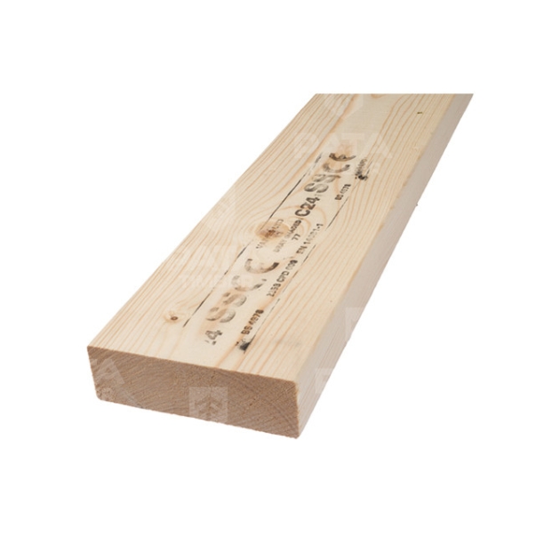 Kalibrēts ēvelēts dēlis, Egle, 45 x 145, KD18%, C24, 4R3