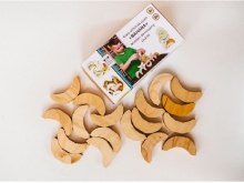 Koka spēle - Attīstošā puzle “Banana” , Solid Wood Gifts