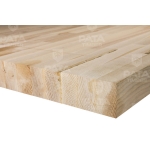 Līmēta koka plātne, Ozols, 43x600x3000, AB, KD12%, stiķēta 1