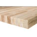 Līmēta koka plātne, Ozols, 43x600x3000, AB, KD12%, stiķēta 2