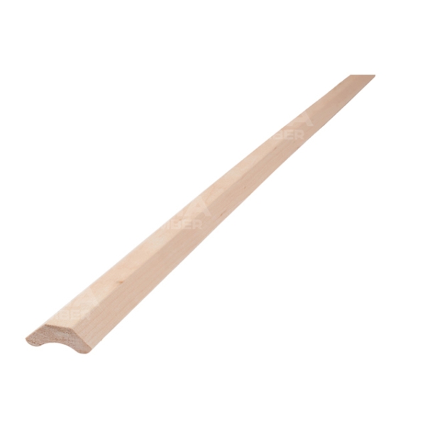 Līste, Melnalksnis, 25x25x2400, AA, KD12%, iekšstūra 0