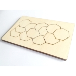 Mazā koka puzle – prāta mežģis  “7stūris” , Solid Wood Gifts