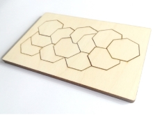 Mazā koka puzle – prāta mežģis  “7stūris” , Solid Wood Gifts