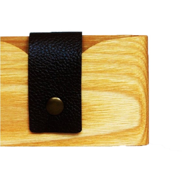 Ozolkoka vizītkaršu etvija ar magnētisku ādas aizdari 105 x 60 x 15 mm 1
