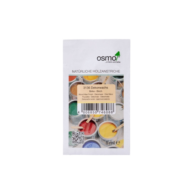 Paraugs, OSMO Decowachs - tonējoša eļļa kokam - Bērzs (3136) 0,005l