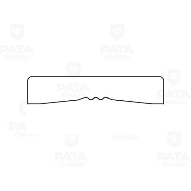 Grīdas līste, Priede, 12 x 69 x 2400, A, Gruntēta 10% 1