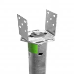 Adapteris skrūvpālim L veida 100 - 160mm 2