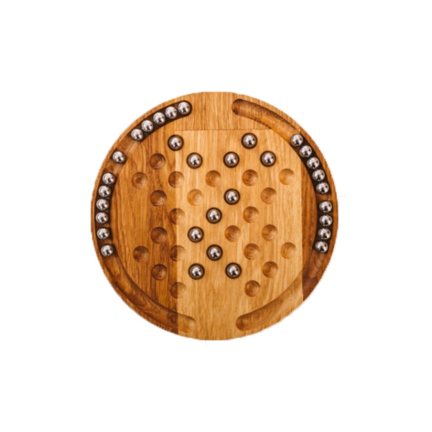 Stratēģiskā spēle “Solo Noble” , izgatavota no koka , Solid Wood Gifts
